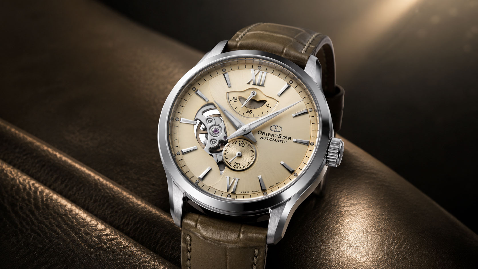 Orient Star Open Heart gold