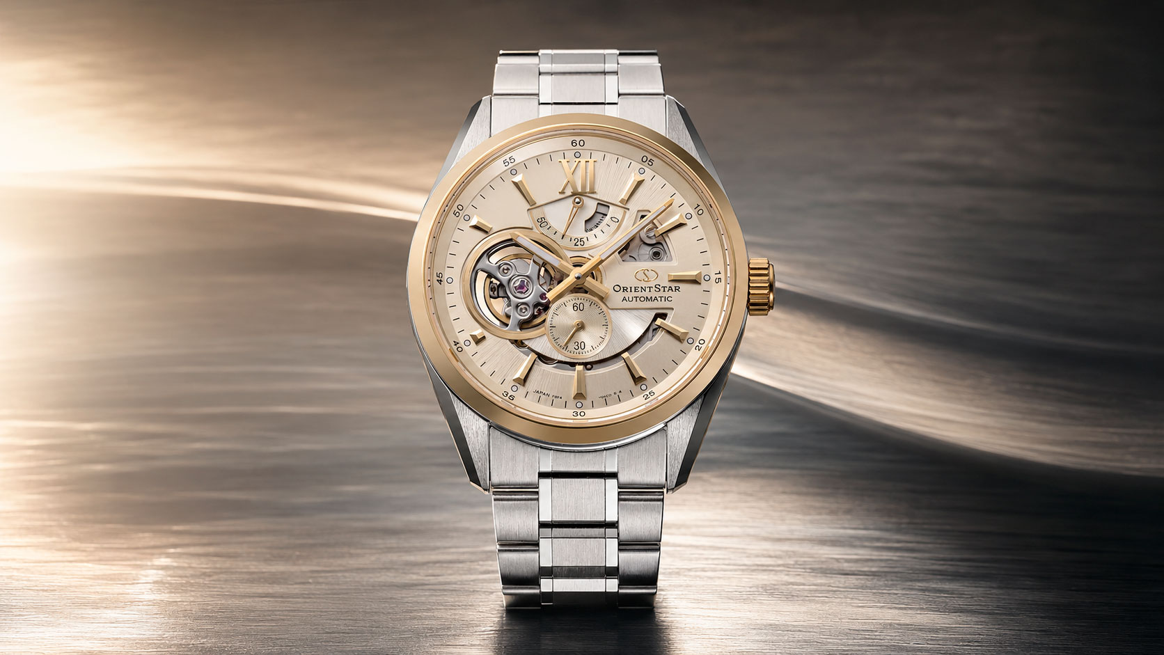 Orient Star Open Heart pelle